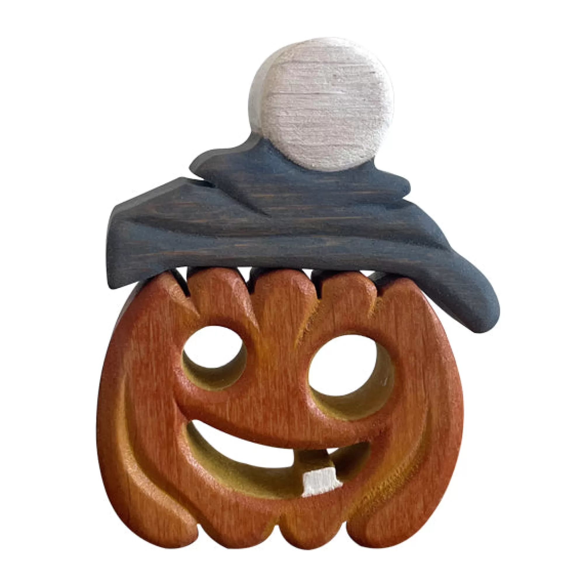 Forest Melody Stories & Tales-Wooden Sailor Pumpkin