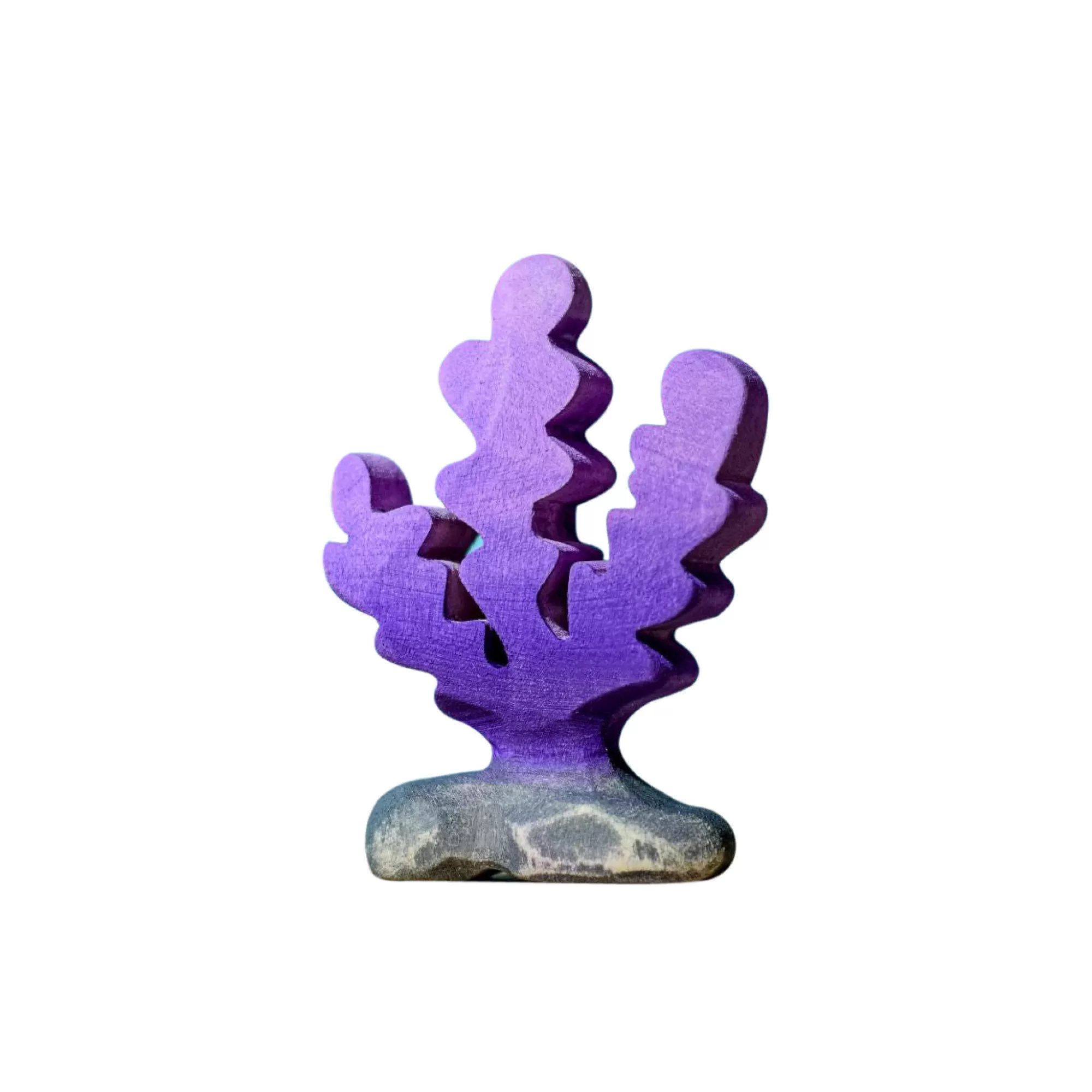 Bumbu Toys Sea Animals-Wooden Seaweed - Purple