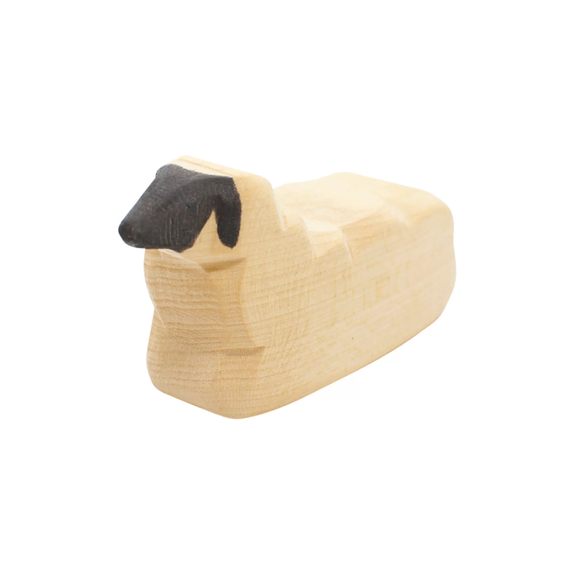 Bumbu Toys Farm Animals-Wooden Sheep Sleeping