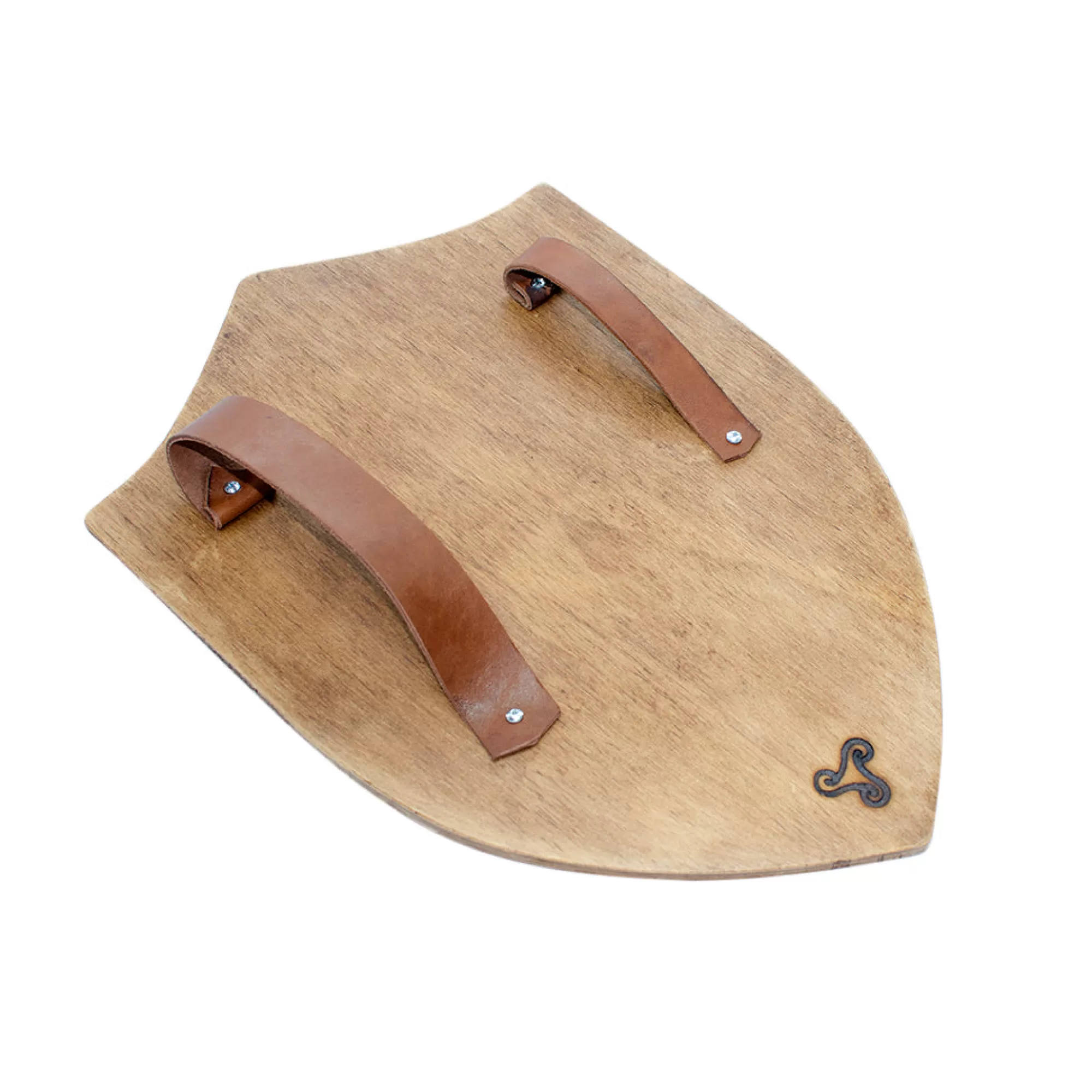 Schloss Medieval Play-Wooden Shield - Leather Handles