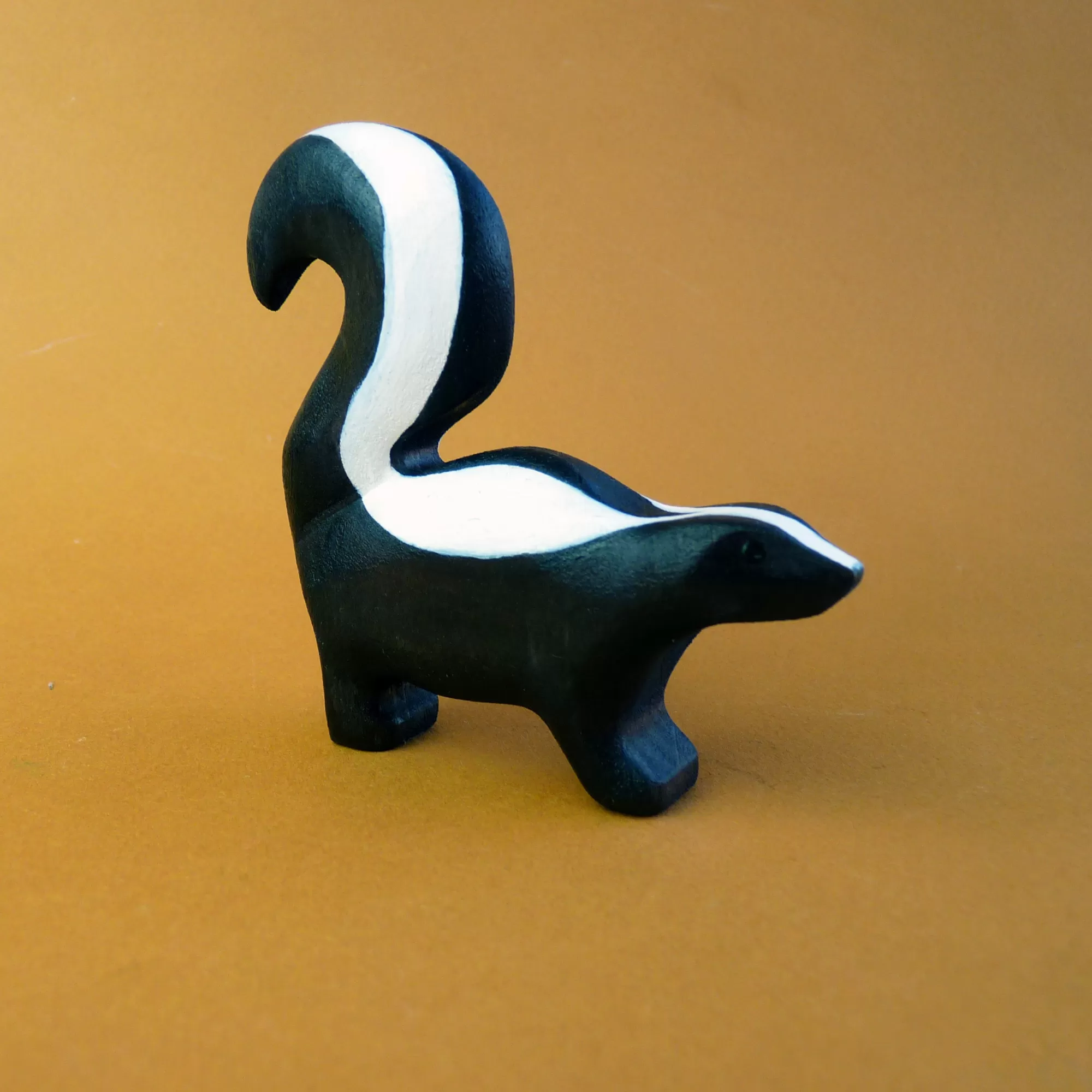 Forest Melody Waldorf Inspired-Wooden Skunk