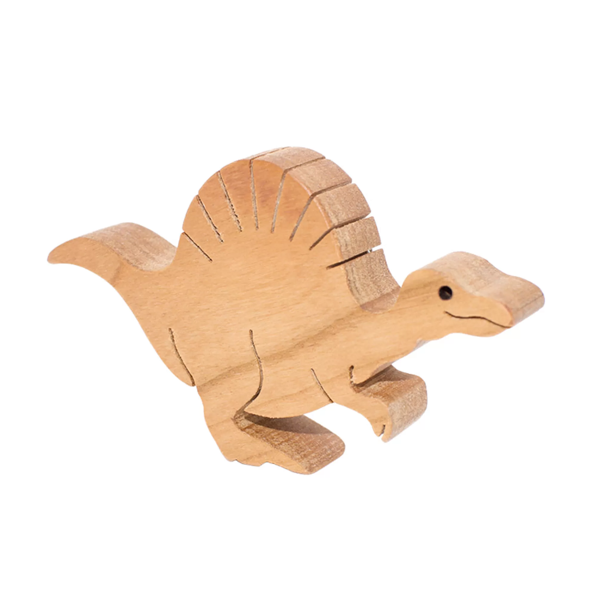 Dio Toys Dinosaurs-Wooden Spinosaurus Figure