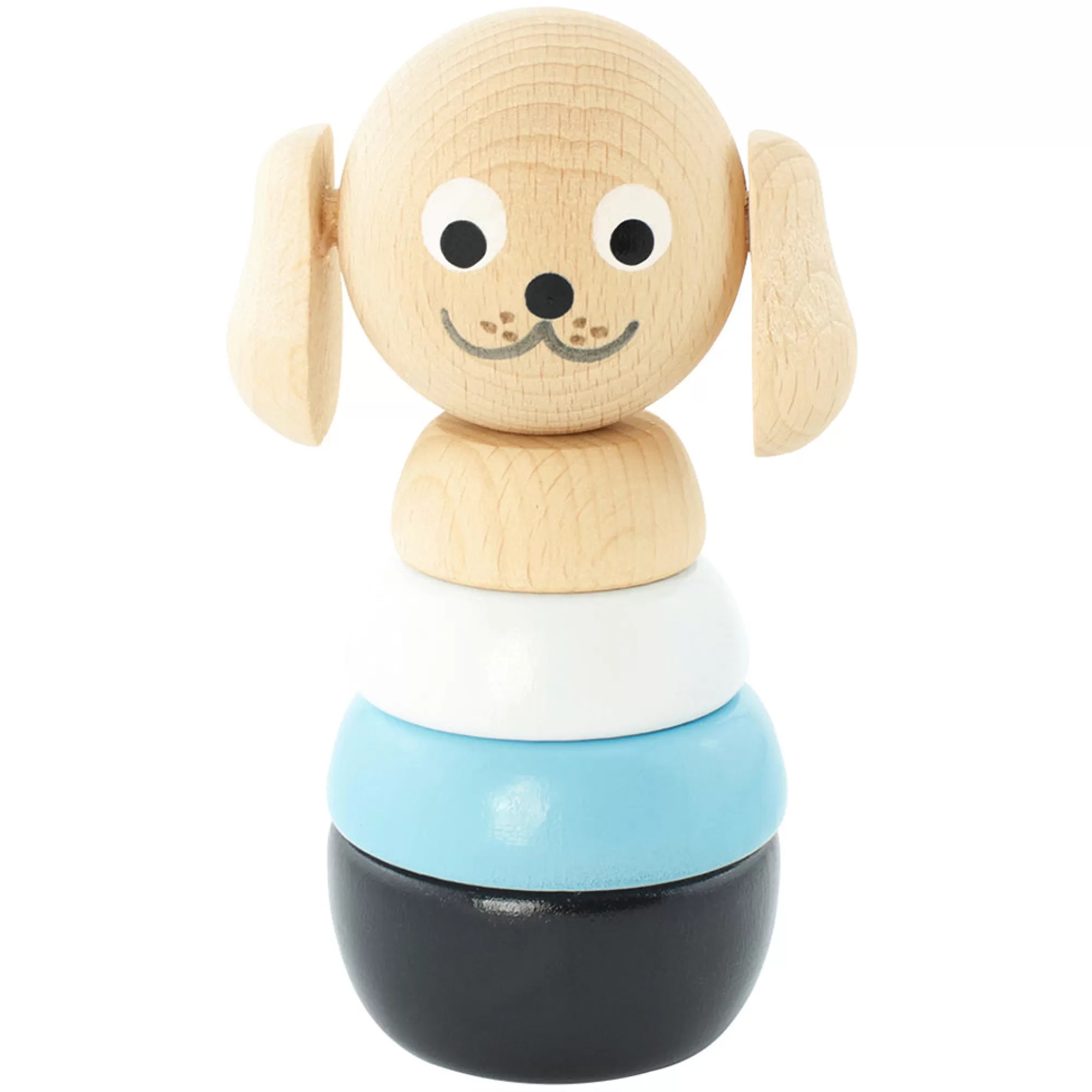 Miva Vacov Montessori Toys-Wooden Stacking Puzzle Dog - Brody