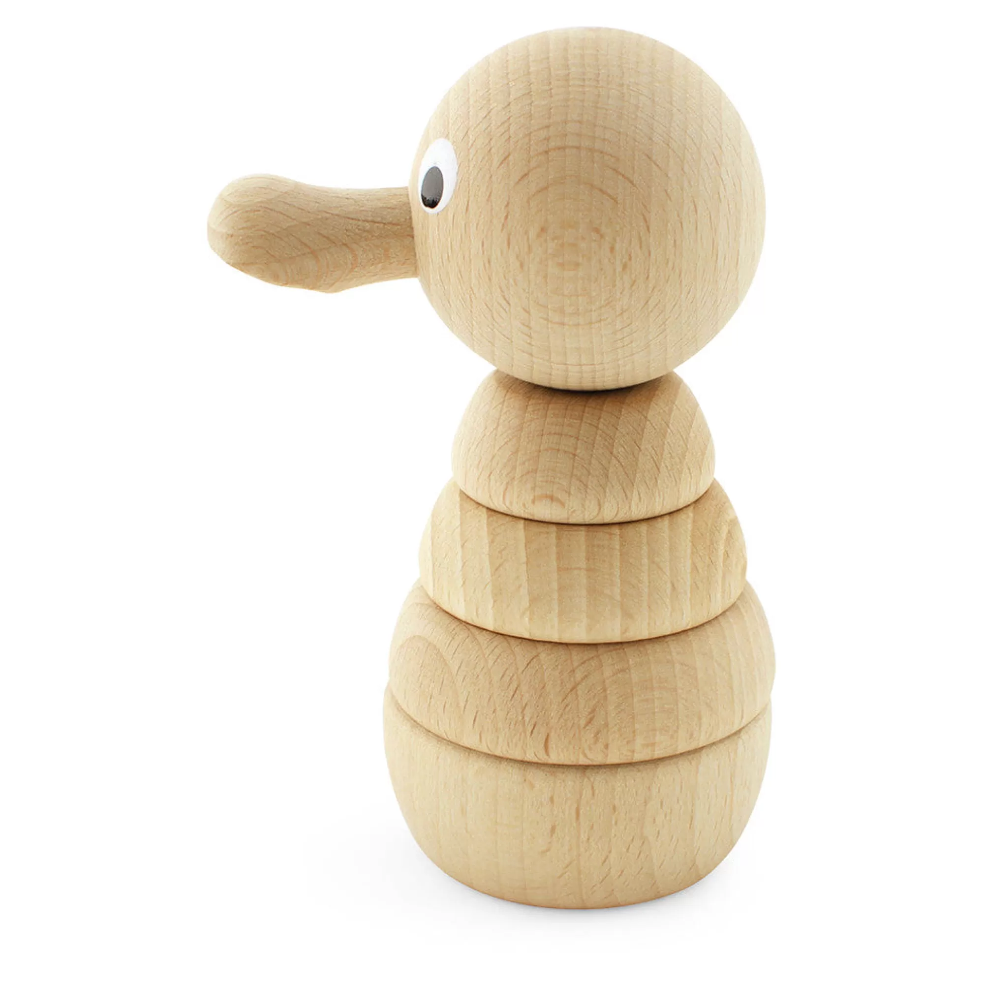 Miva Vacov Montessori Toys-Wooden Stacking Puzzle Duck - Franklin