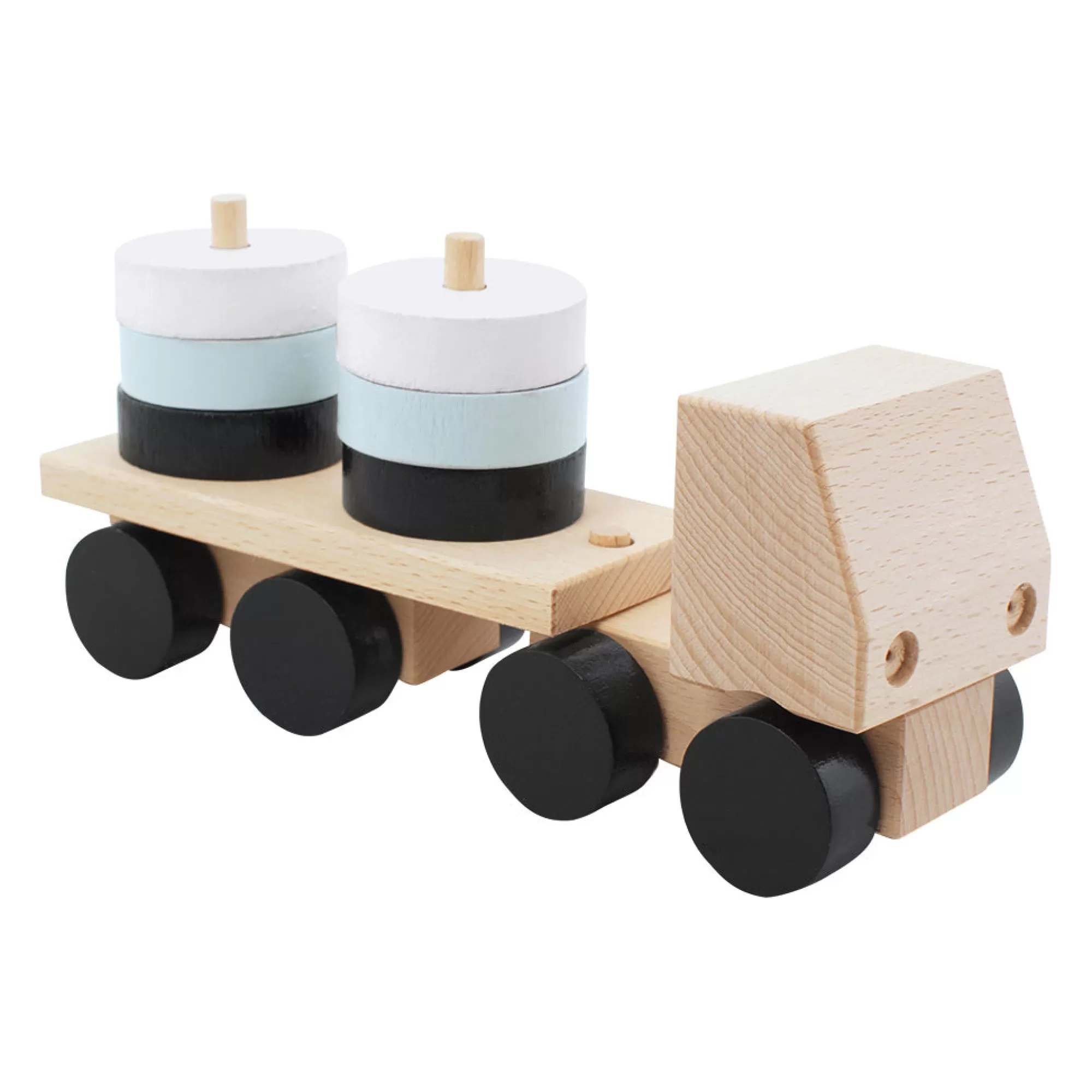 Miva Vacov Montessori Toys-Wooden Stacking Truck - Arlo