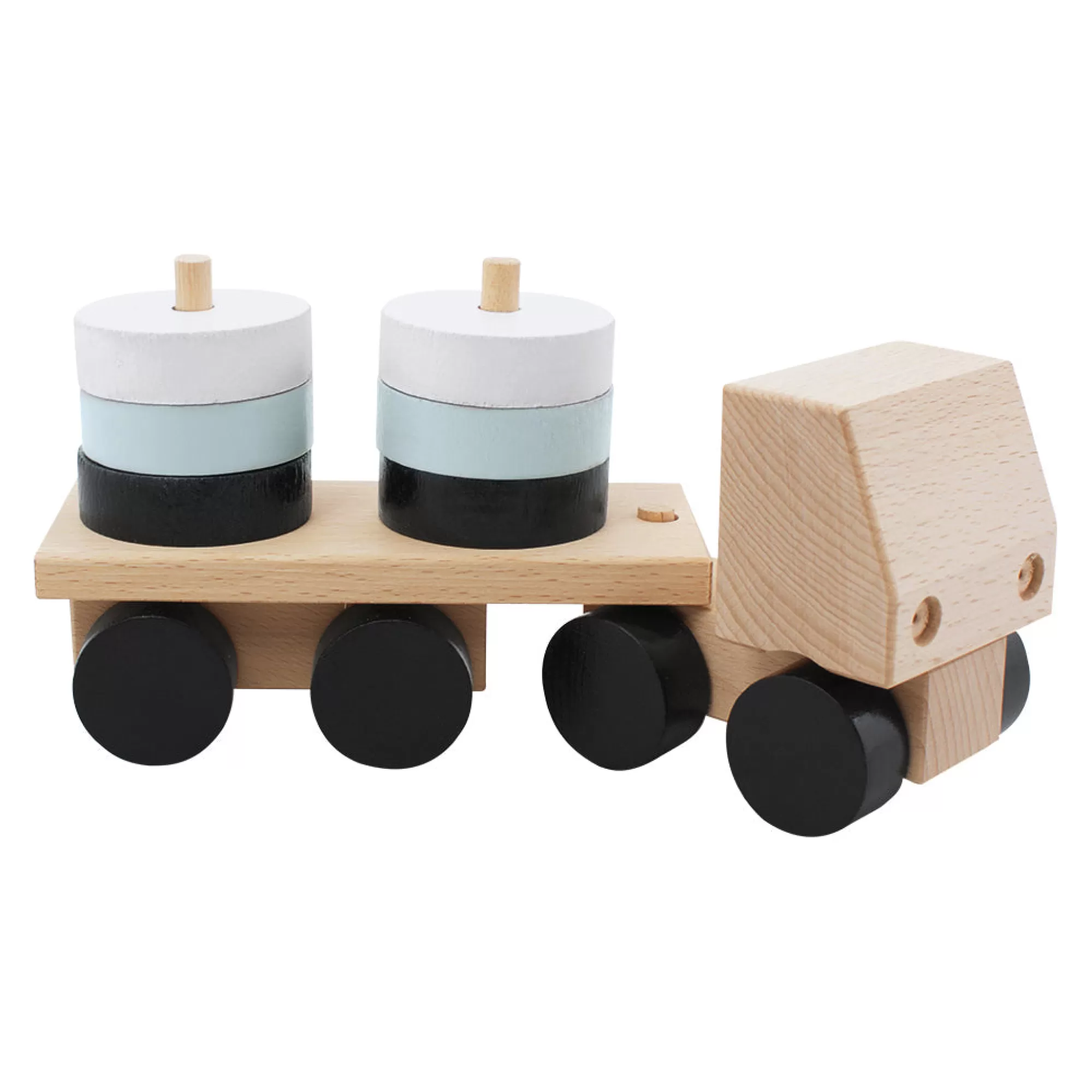 Miva Vacov Montessori Toys-Wooden Stacking Truck - Arlo