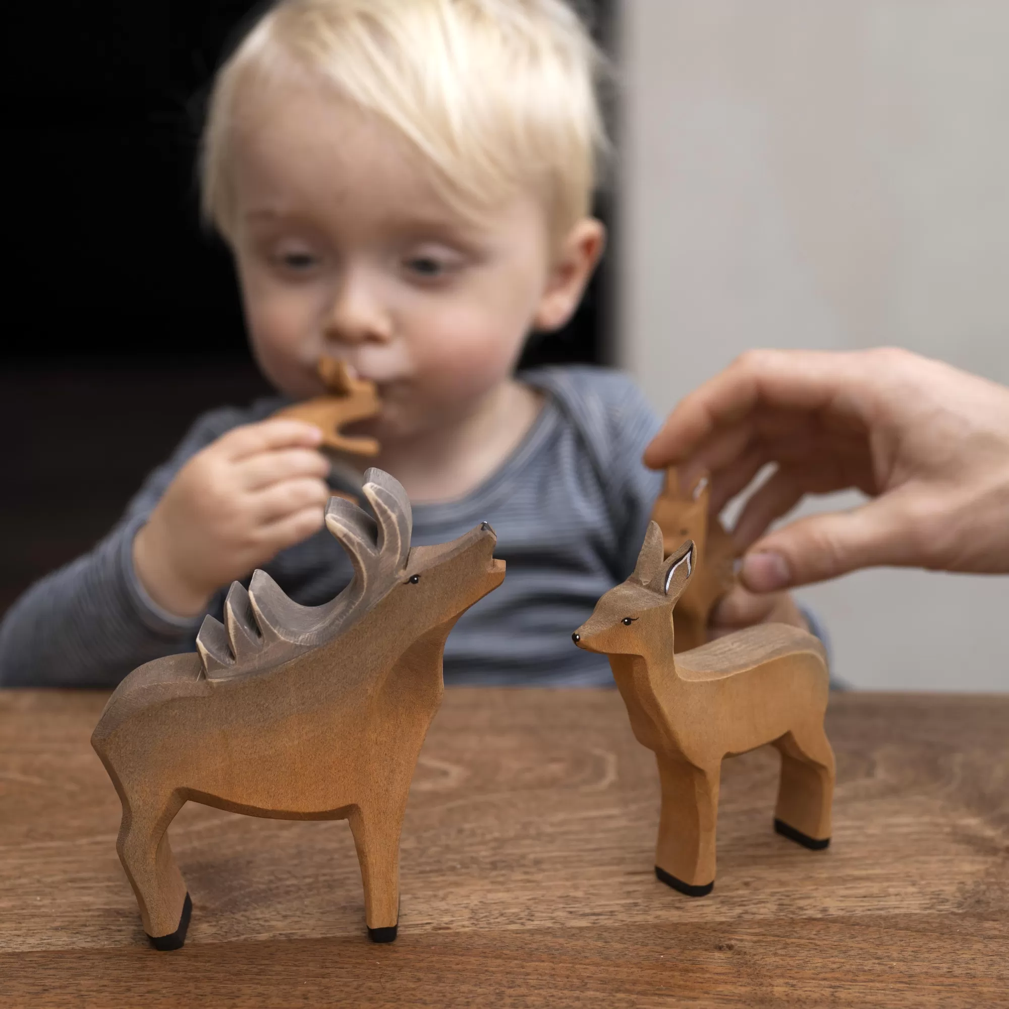 Bumbu Toys Forest Animals-Wooden Stag