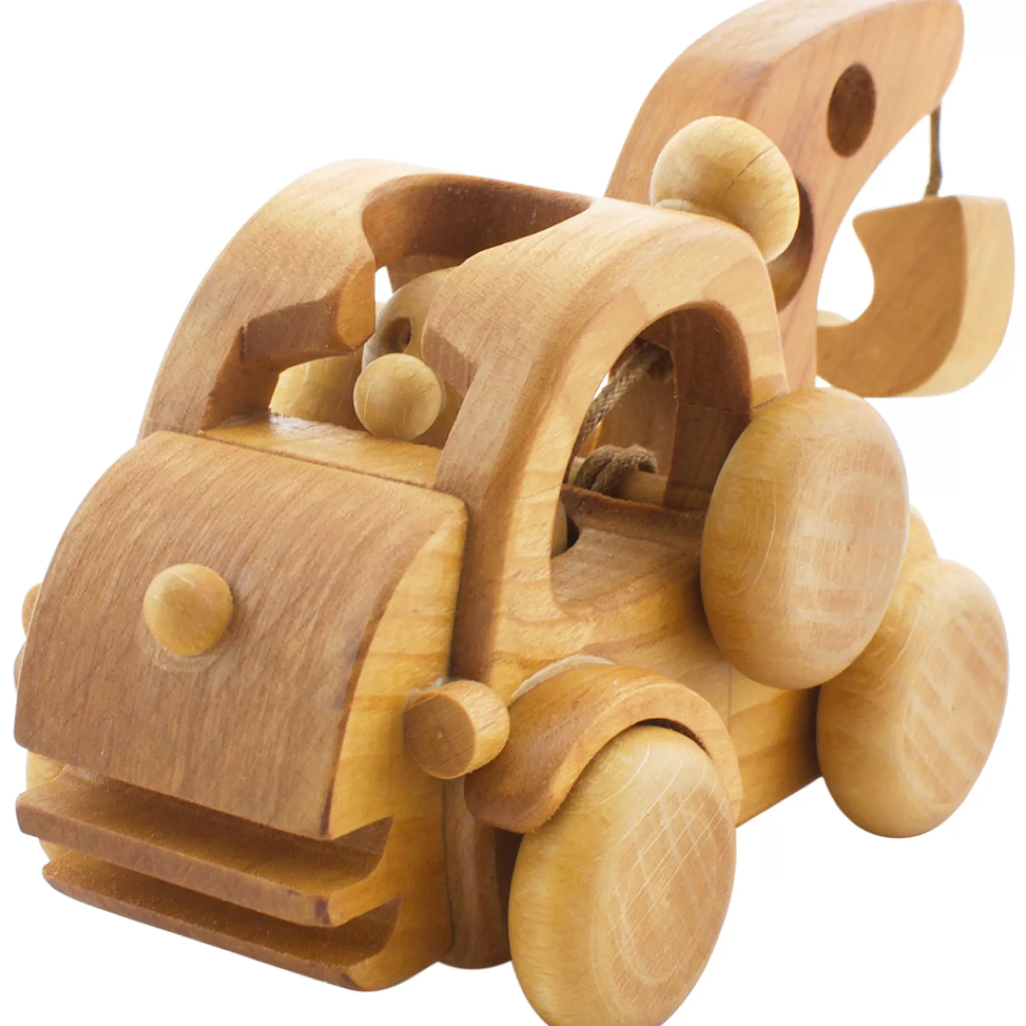 Dio Toys Trucks-Wooden Tow Truck - Morris