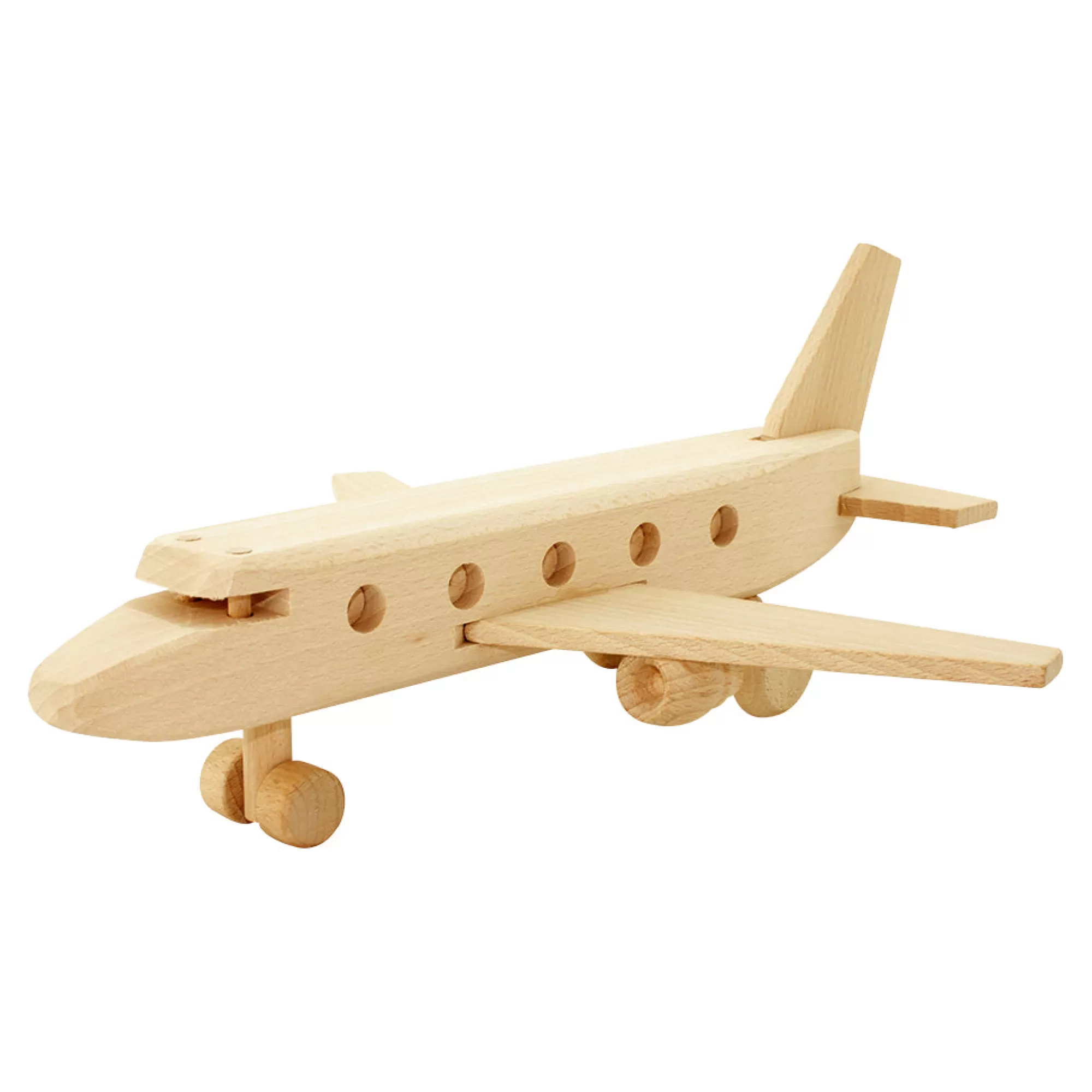 Bartu Airplanes-Wooden Toy Passenger Jet Plane - Bessie (Arriving September)