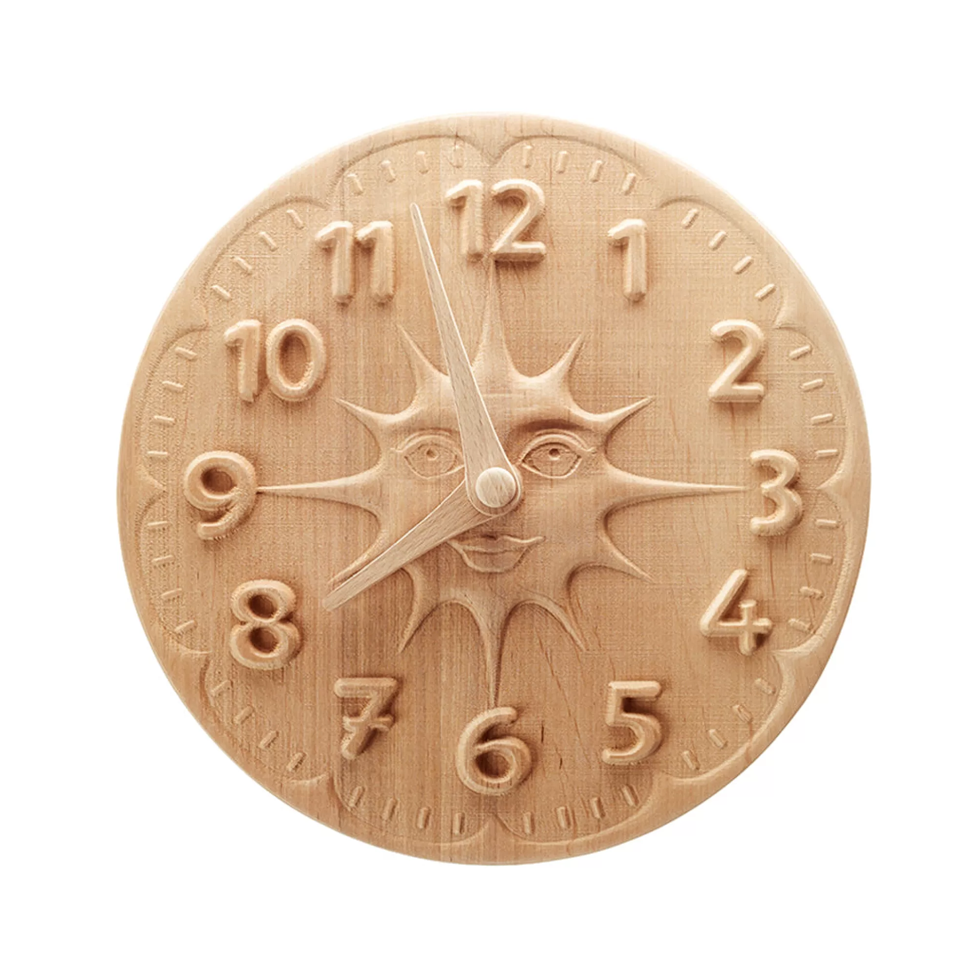 Pislik Toys Montessori Toys-Wooden Toy Sun Clock