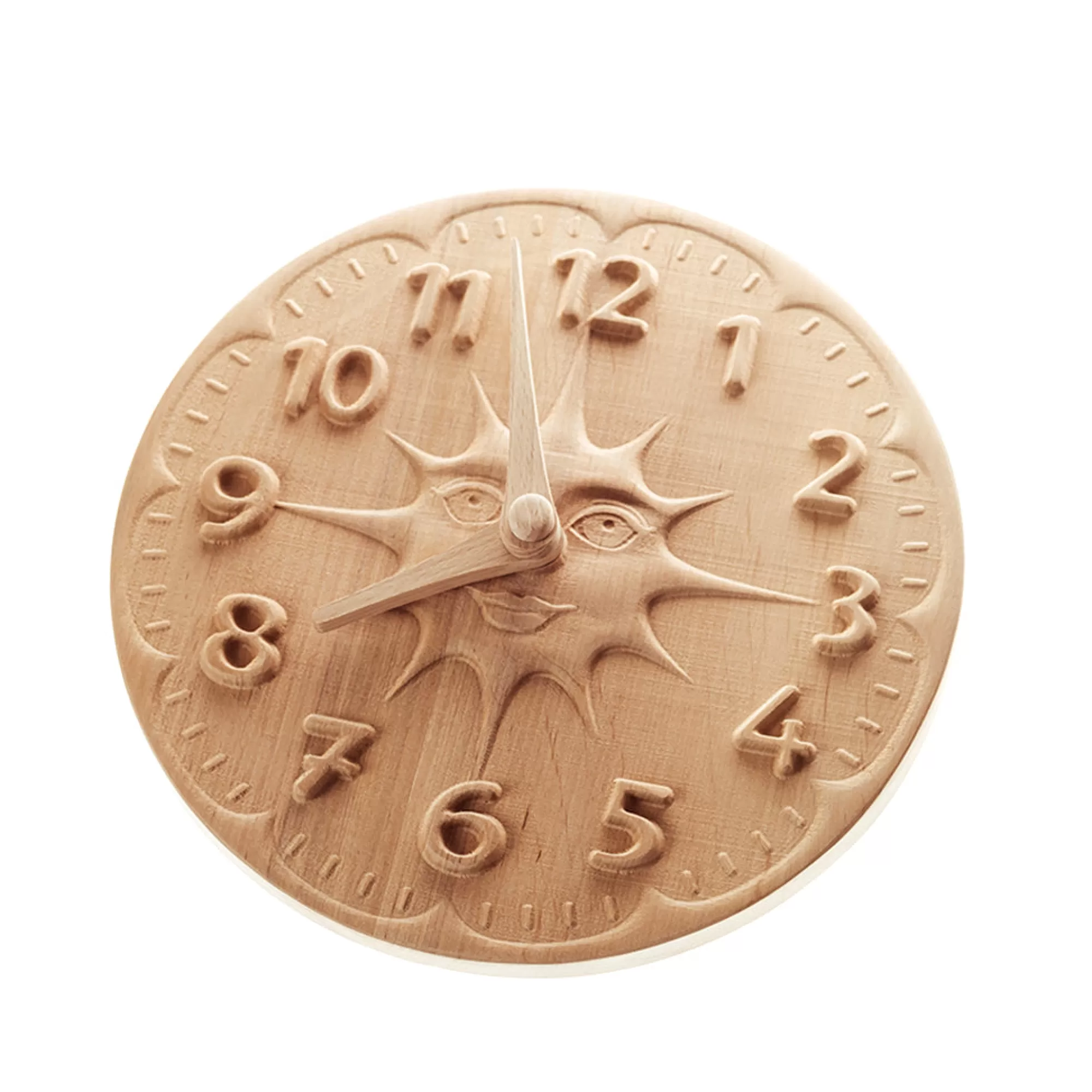 Pislik Toys Montessori Toys-Wooden Toy Sun Clock