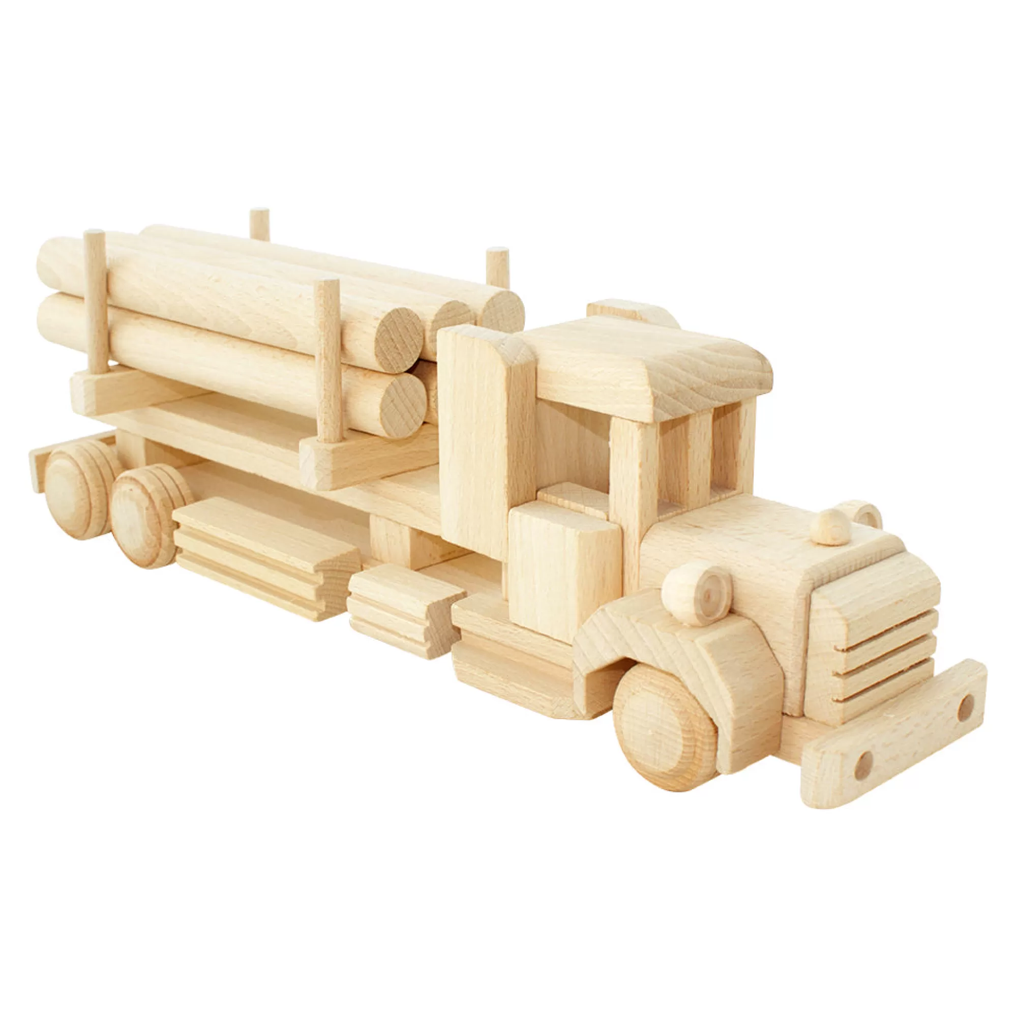 Bartu Trucks-Wooden Truck With Logs - Dallas