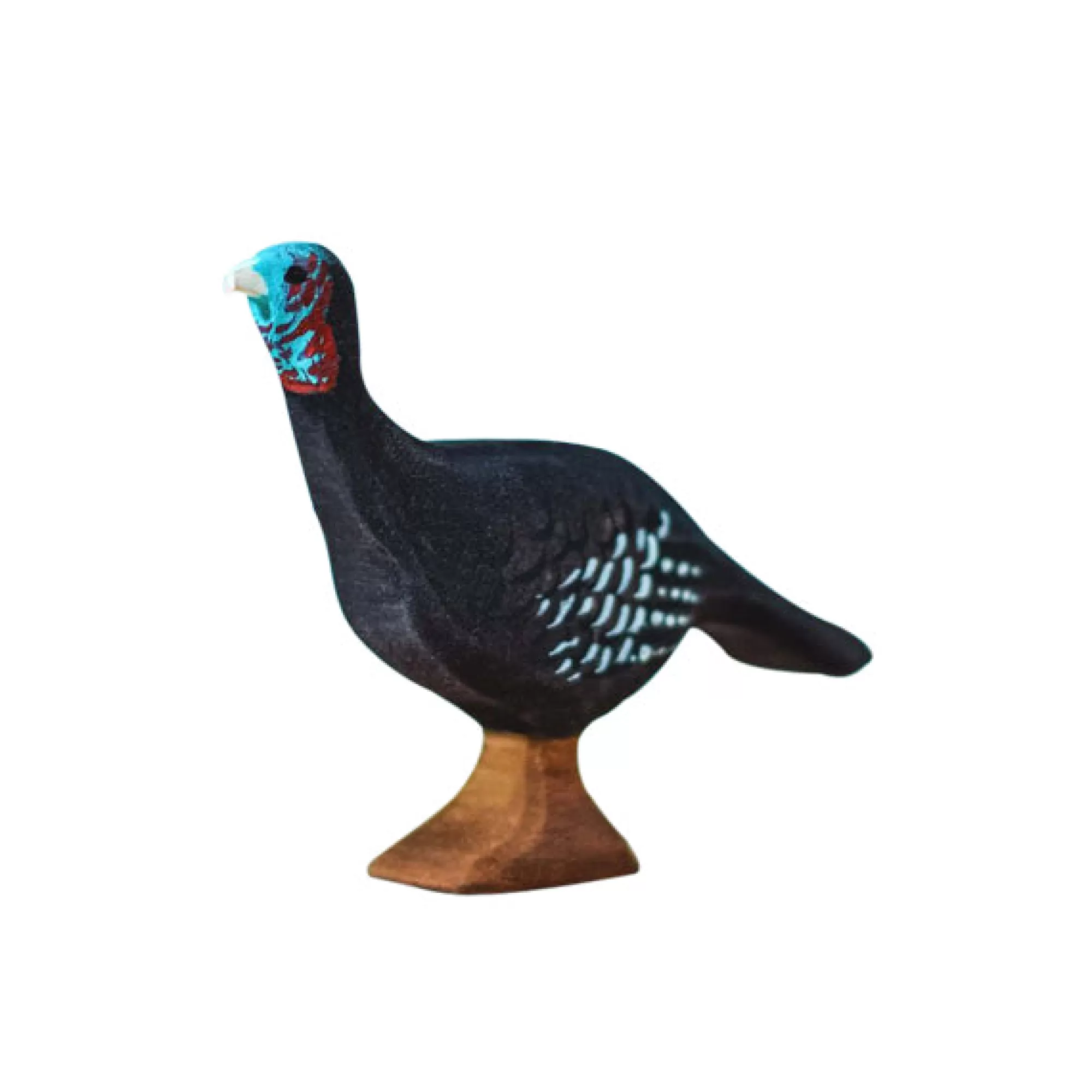 Bumbu Toys Farm Animals-Wooden Turkey - Hen