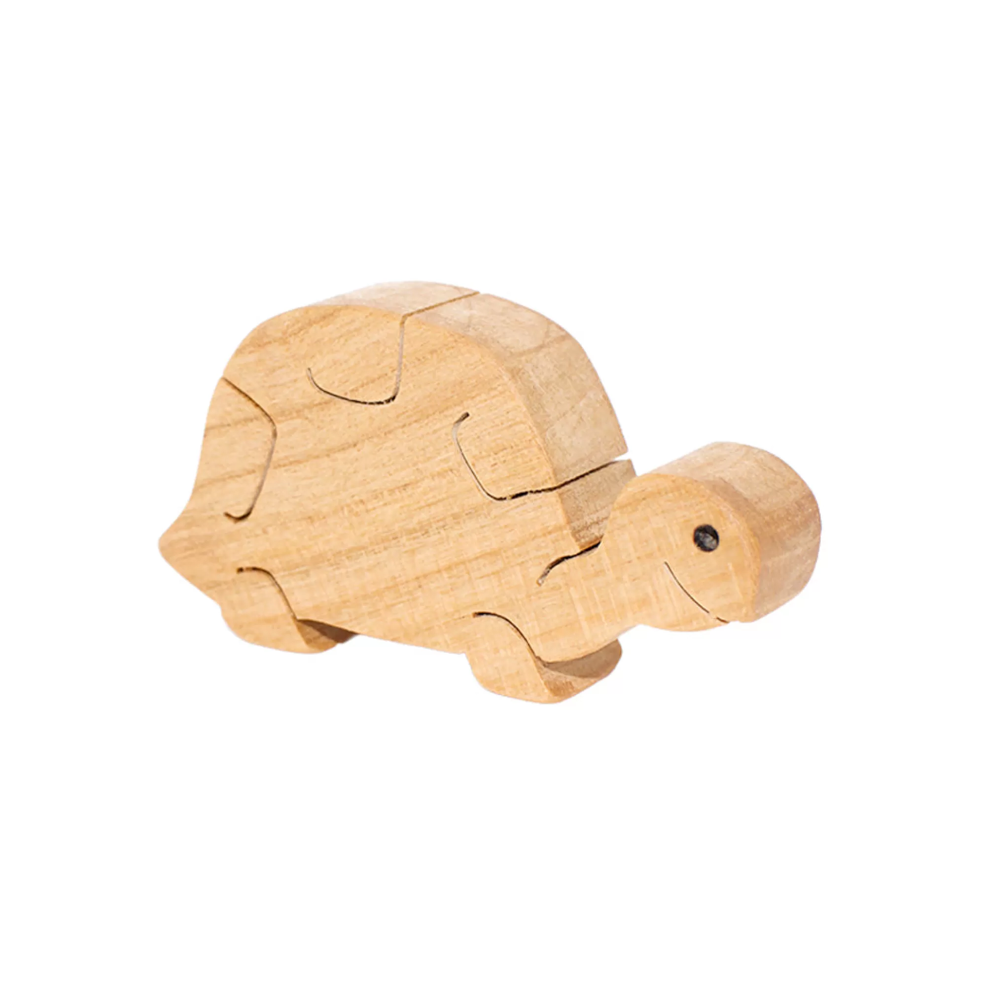 Dio Toys Forest Animals-Wooden Turtle Figure