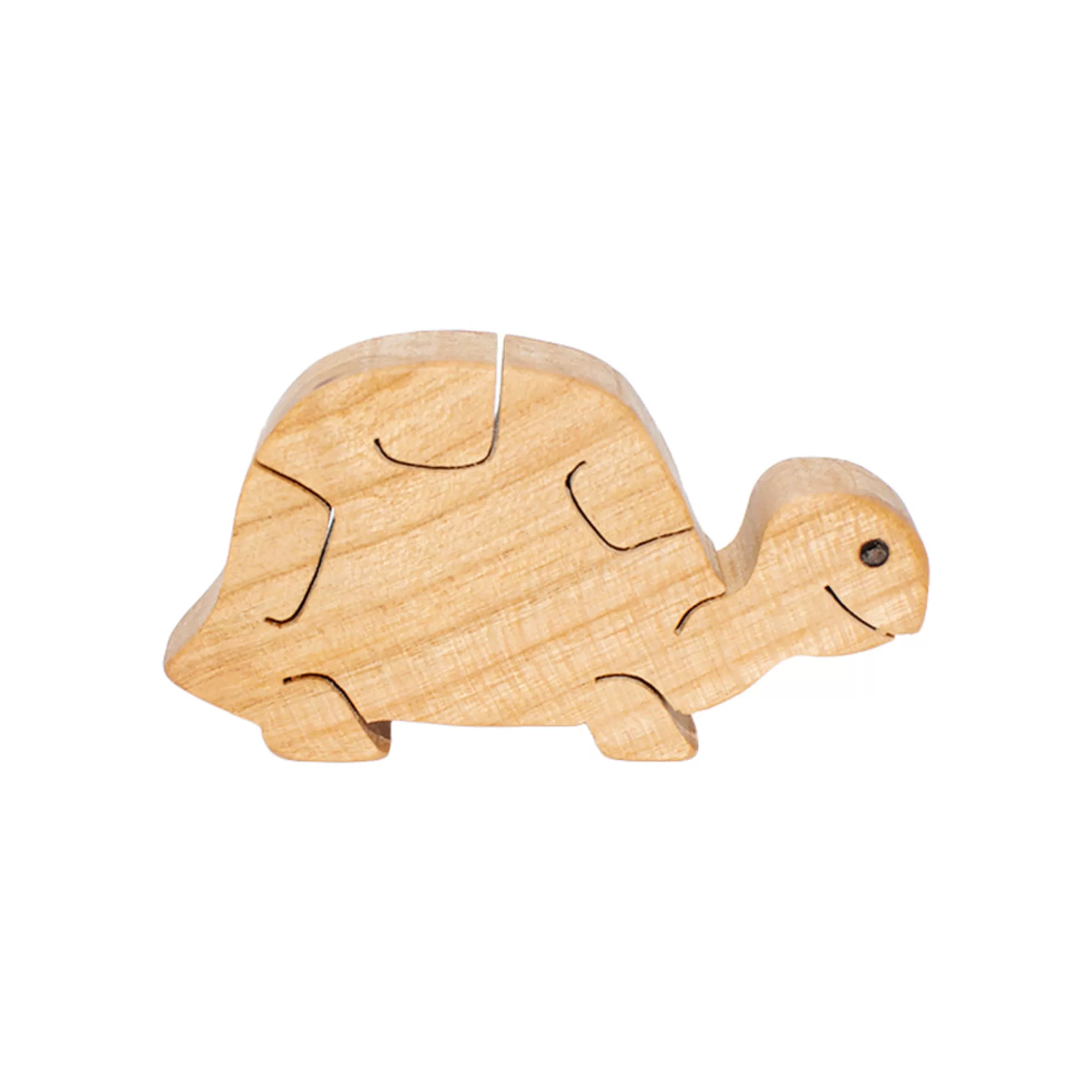 Dio Toys Forest Animals-Wooden Turtle Figure