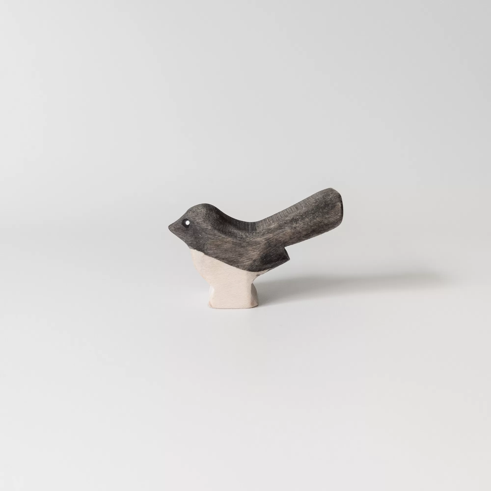 NOM Handcrafted Waldorf Inspired-Wooden Willie Wagtail