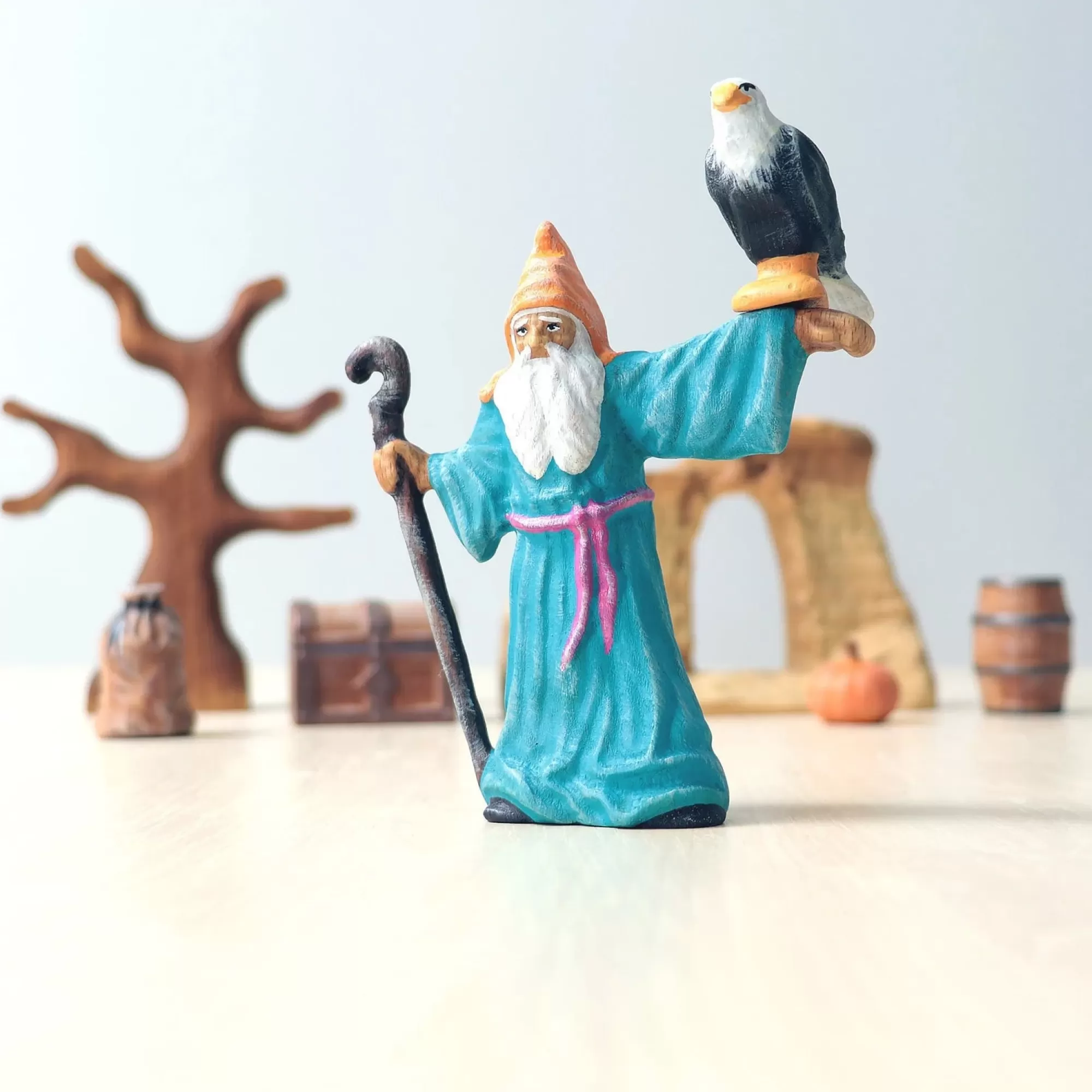 Noelino Toys Stories & Tales-Wooden Wizard - Albus