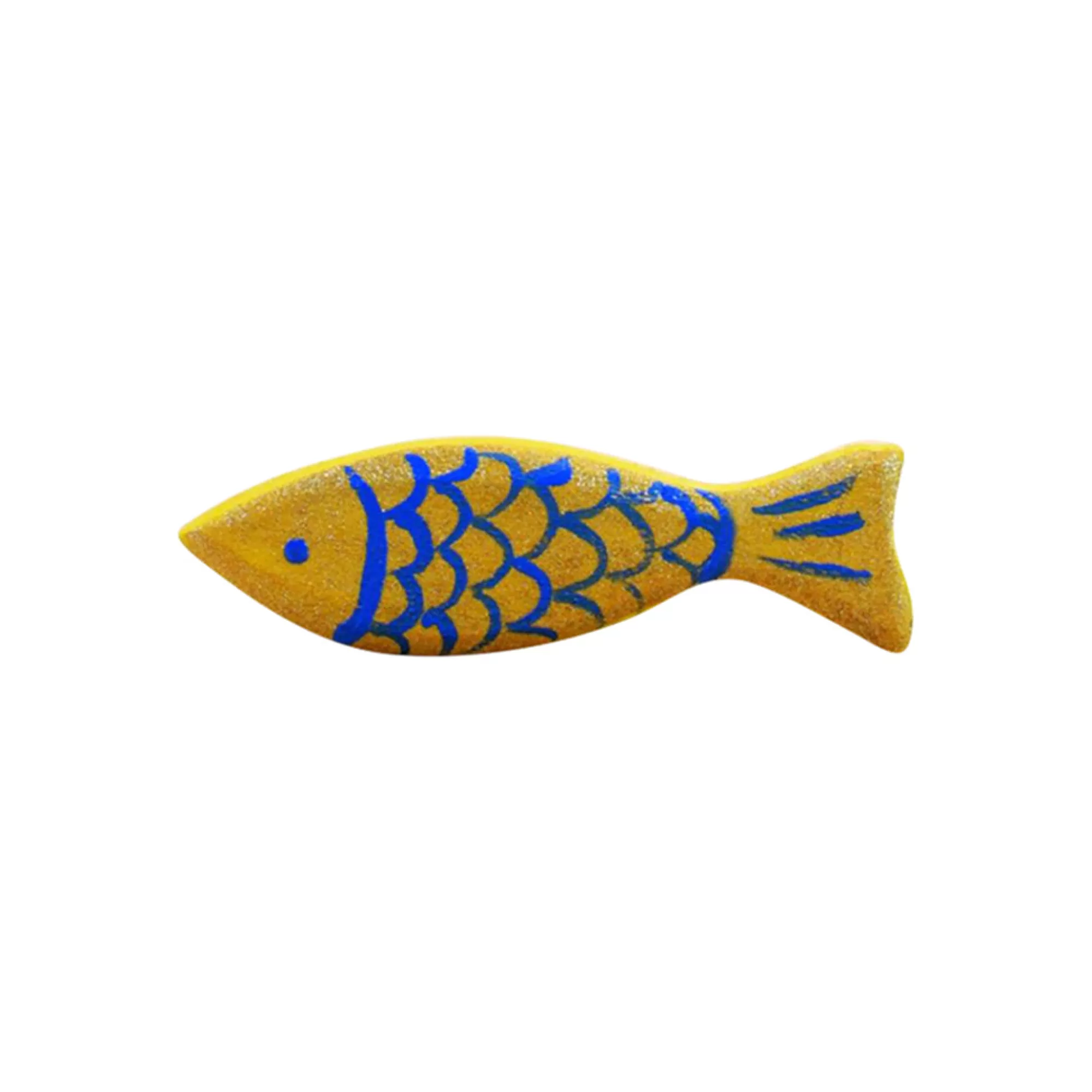 Bumbu Toys Sea Animals-Wooden Yellow Trout